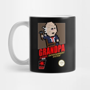 John Dugan "Grandpa" retro 8-bit horror gaming Mug